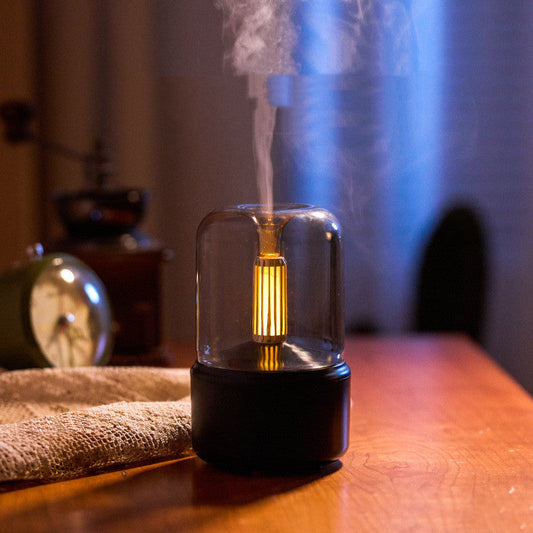 Light Humidifier Candlelight Diffuser